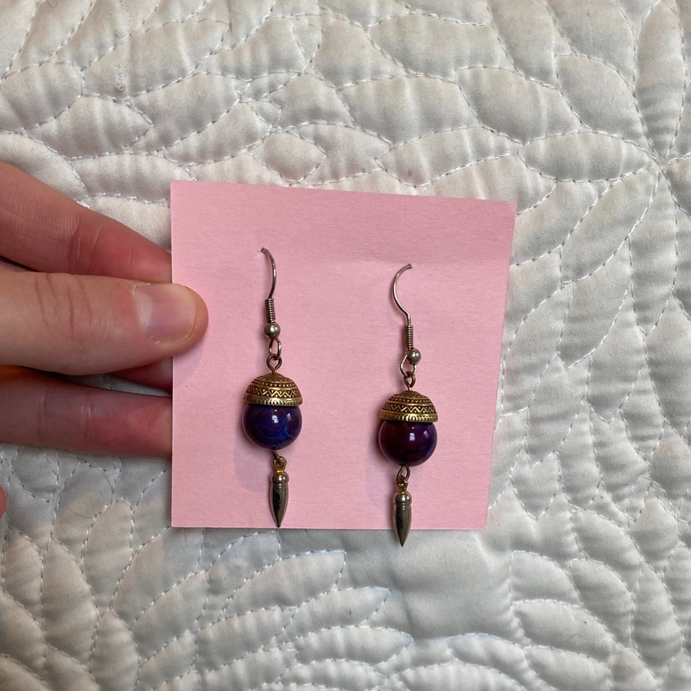 Vintage droplet earrings